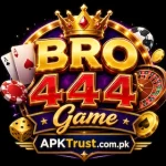 This is the Official Image of BRO444 Game for the Usera in Pakistan