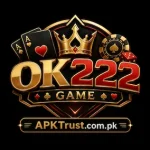 This is the Official Image of OK222 Game for Users in Pakistan